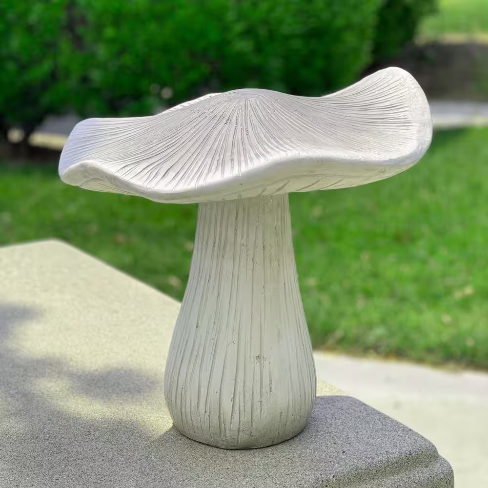 Galt International 16.5 in. Mushroom Garden Statue