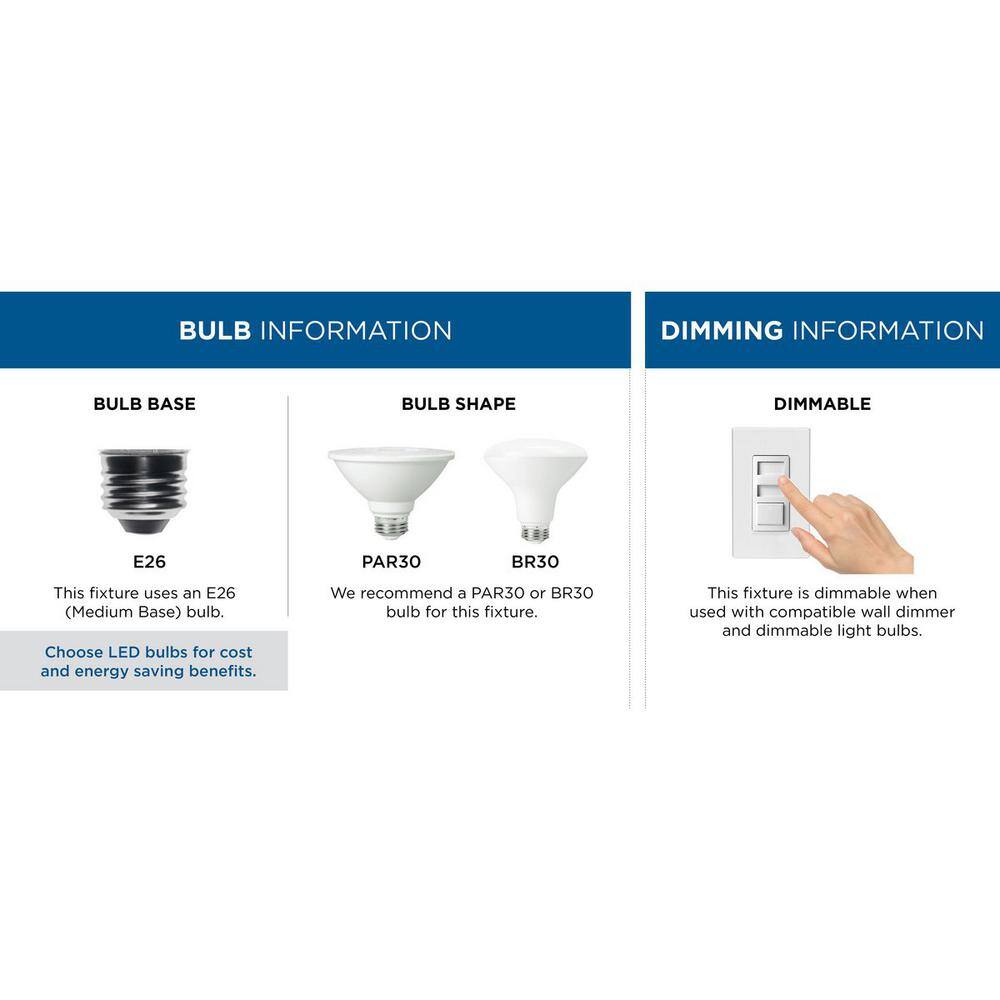 Progress Lighting Alpha Trak Collection 1-Light White Track Lighting Head