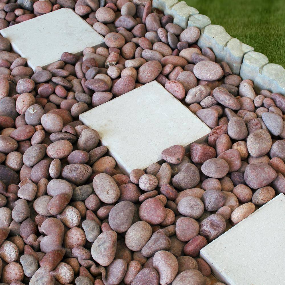 Rain Forest 0.25 cu. ft. 20 lbs. 1 in. to 3 in. Rosa Beach Pebbles