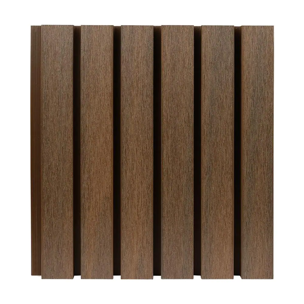 NewTechWood European Siding System 7.7 in. x 192 in. Composite Belgian Board Siding in Brazilian Ipe (10-Piece)