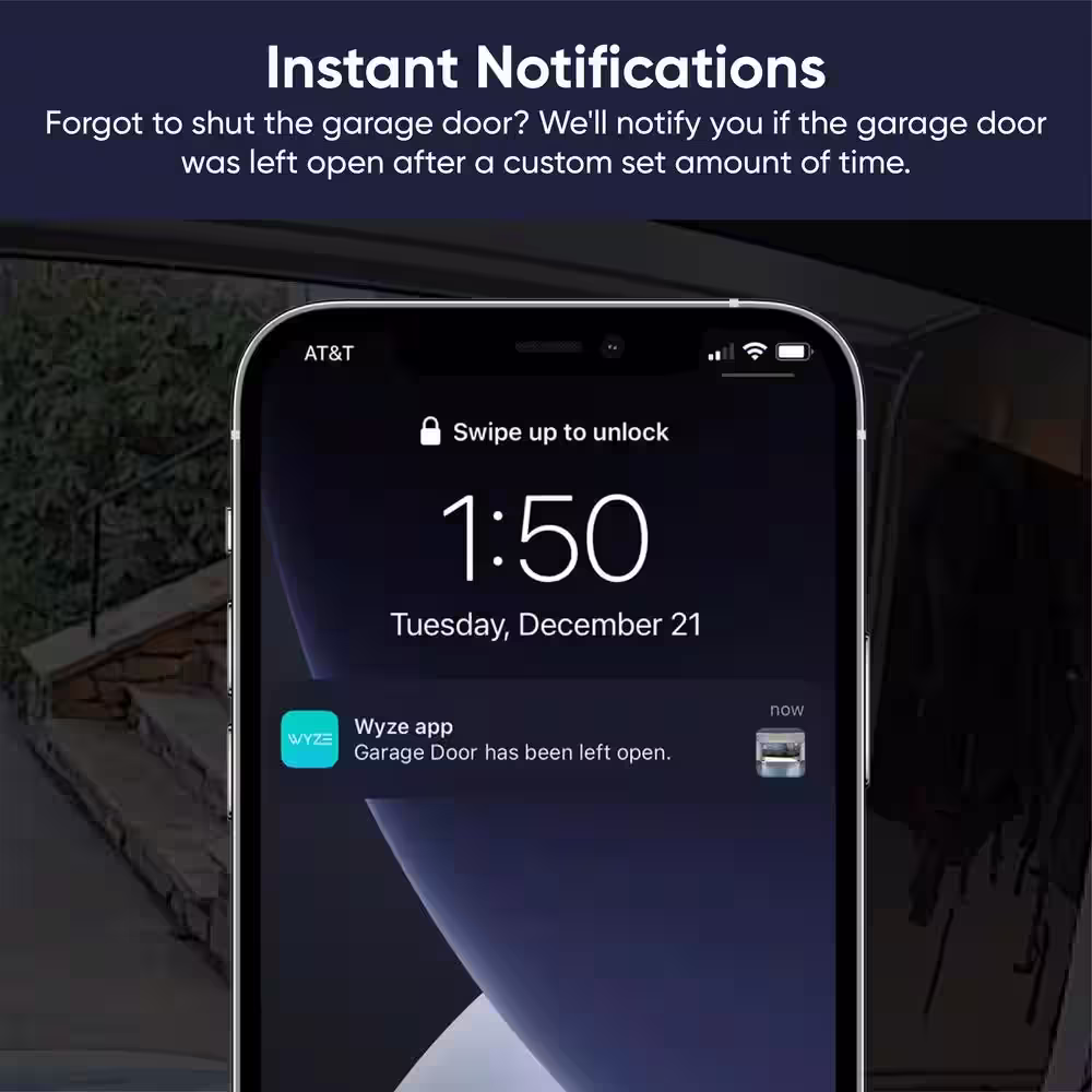 WYZE Wired Garage Door Controller Home Security Camera (Starter Bundle)