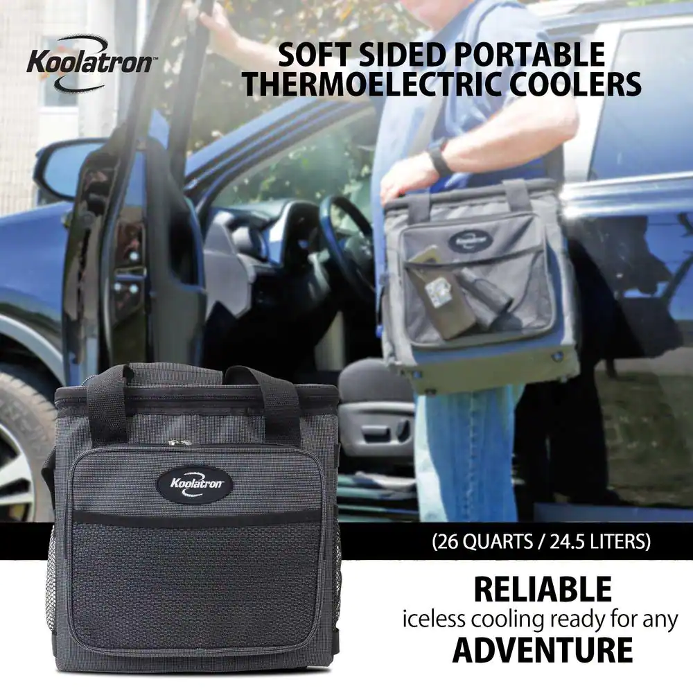 Koolatron 26 Qt. (24.5L) Soft Sided Thermoelectric Cooler