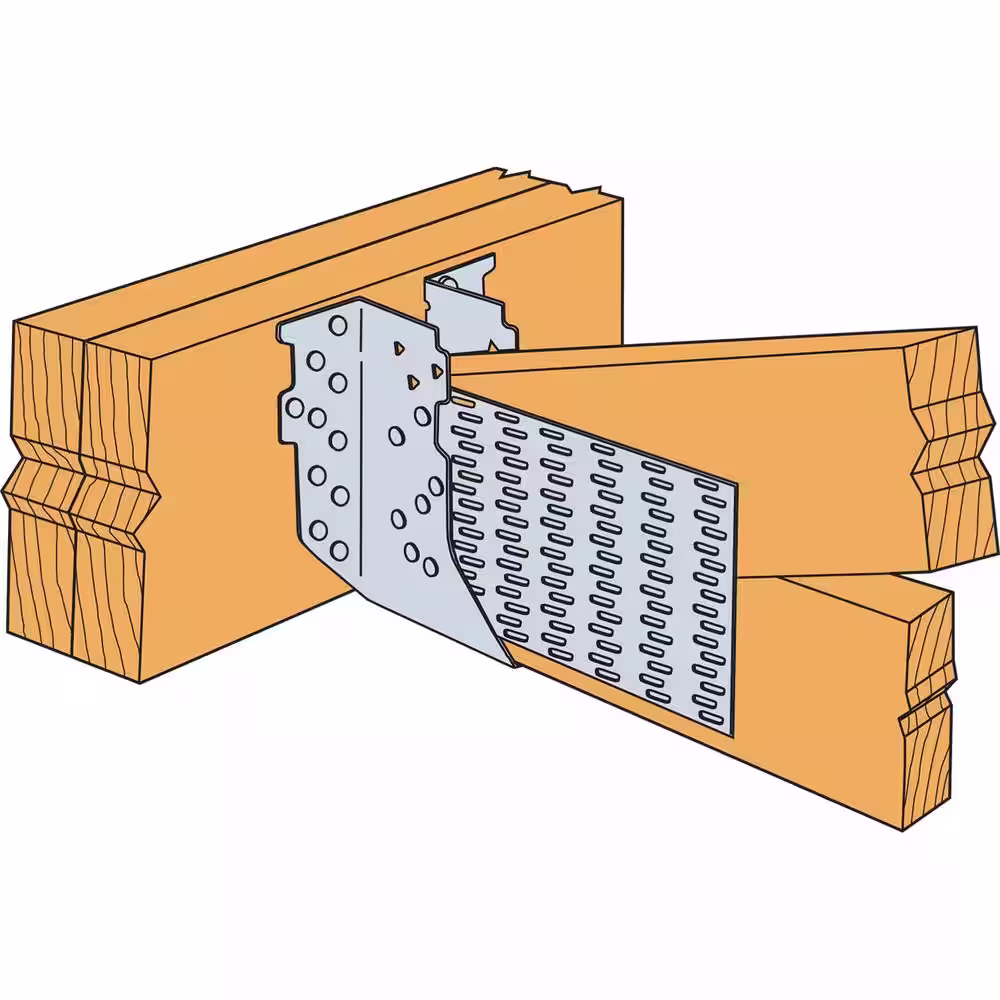 Simpson Strong-Tie HTU Galvanized Heavy Face-Mount Truss Hanger for 2x6 Nominal Lumber