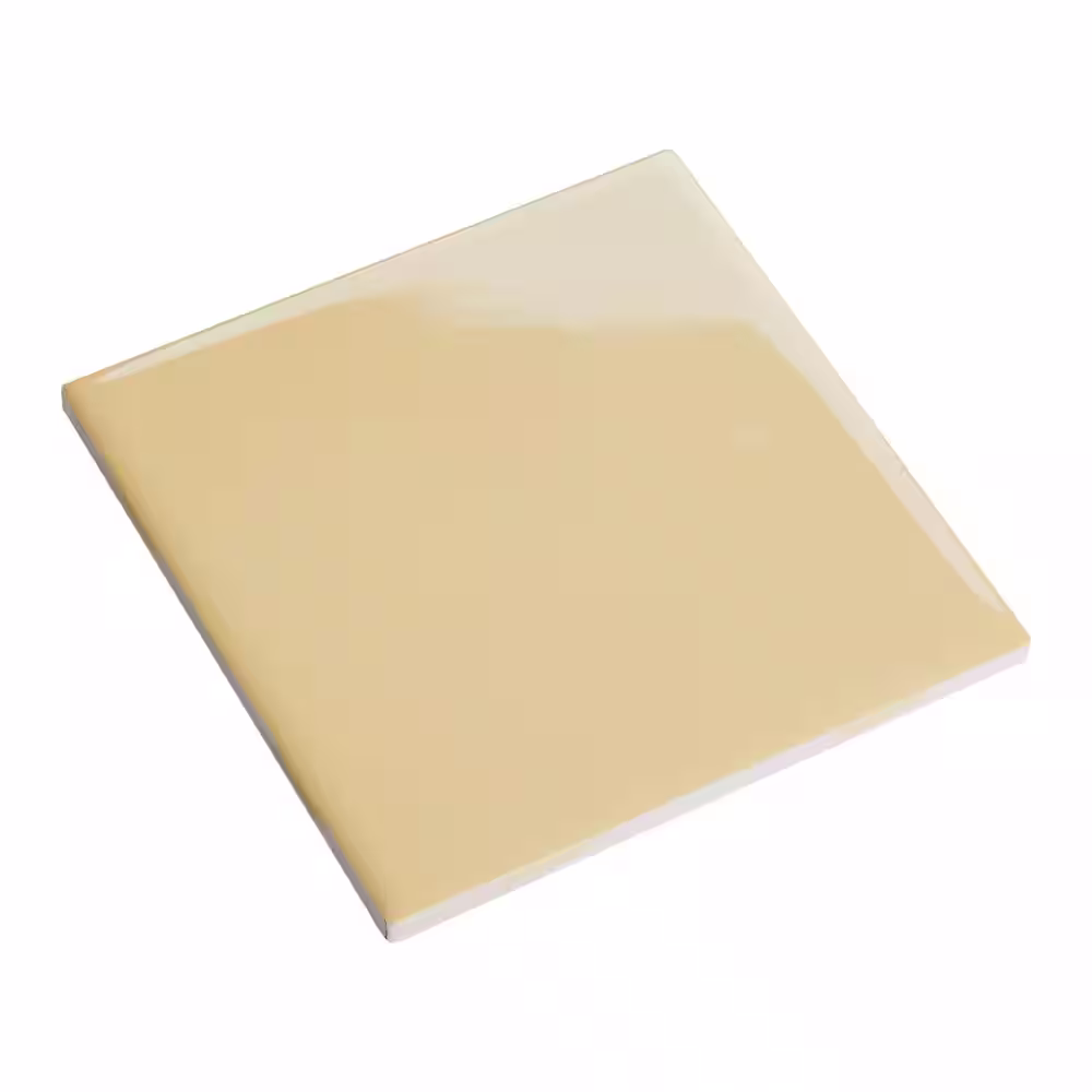 Daltile Semi-Gloss Cornsilk 4-1/4 in. x 4-1/4 in. Ceramic Wall Tile (12.5 sq. ft. / case)