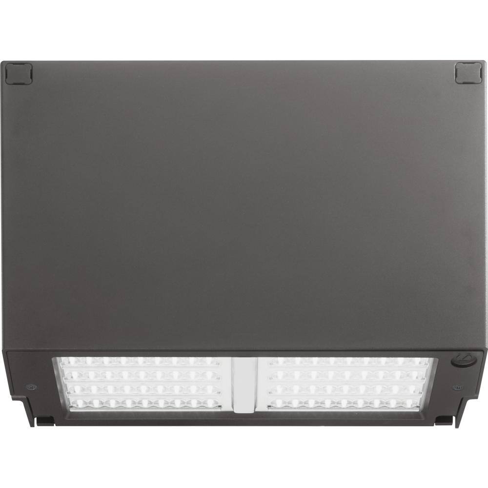 Lithonia Lighting Contractor Select 250-Watt Equivalent Integrated LED Bronze Wall Pack Light, 5000K