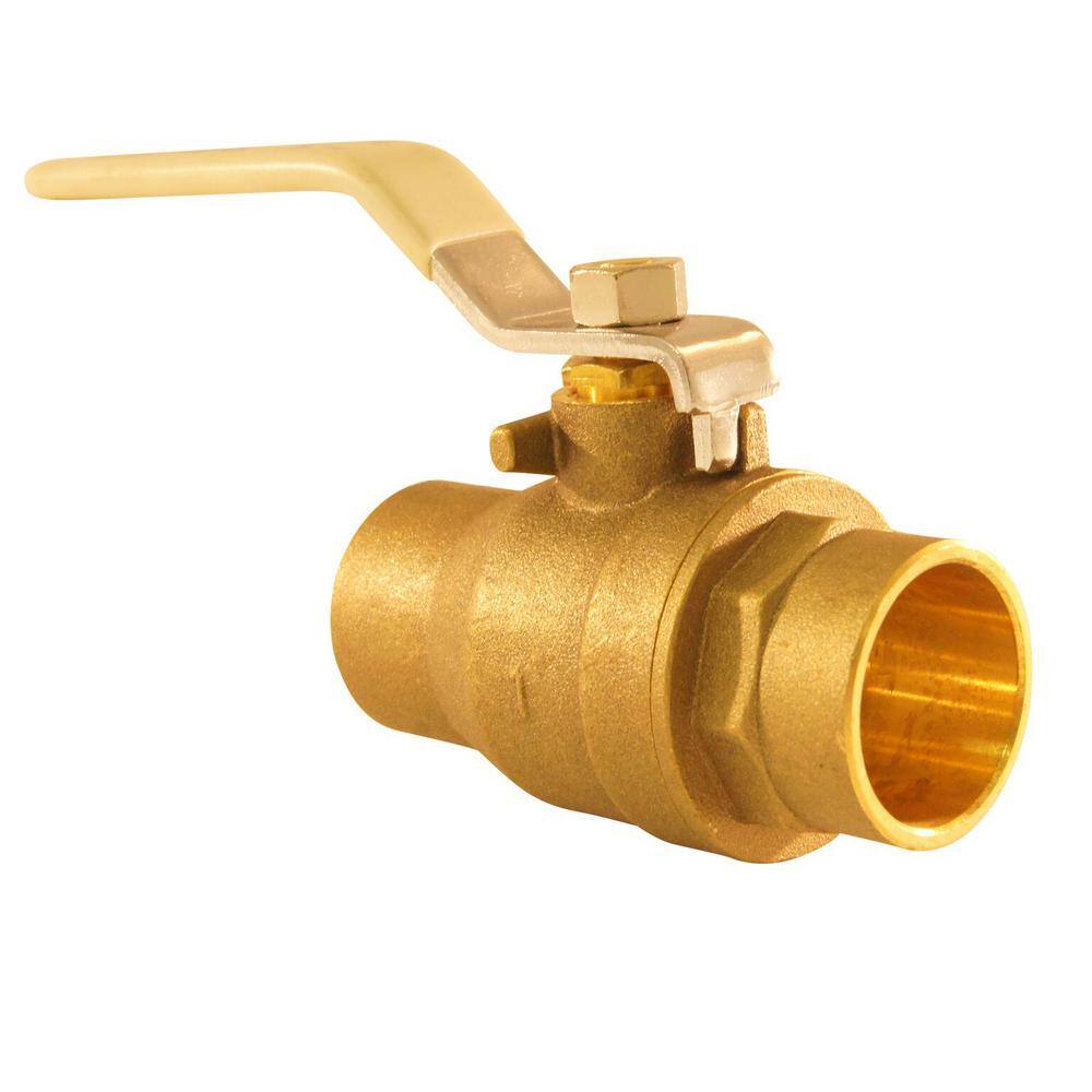 Apollo 1 in. Lead Free Brass SWT x SWT Ball Valve