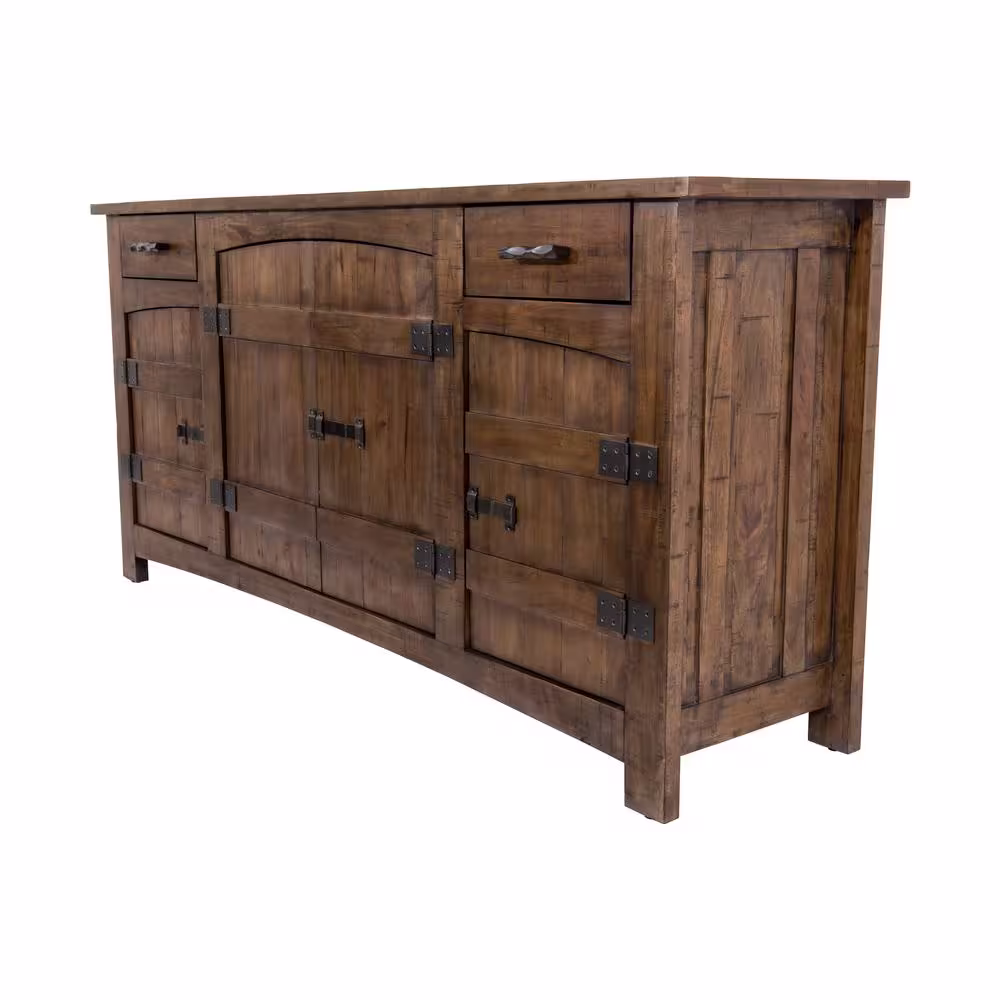 Yosemite Home Decor Hudson Dark Antique Bronze Large Cabinet