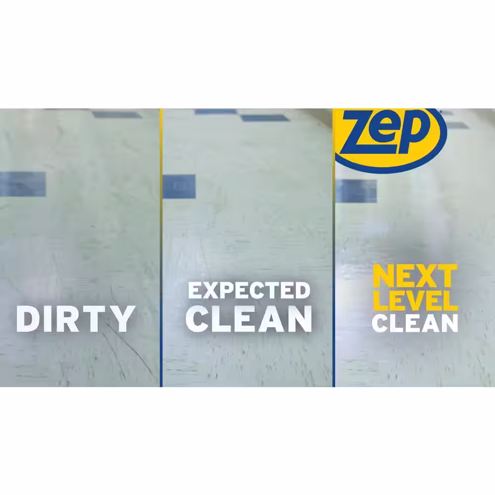 ZEP 5 Gal. High Traffic Floor Polish with Heavy-Duty Floor Stripper 5 Gal. (2-Pack Combo)