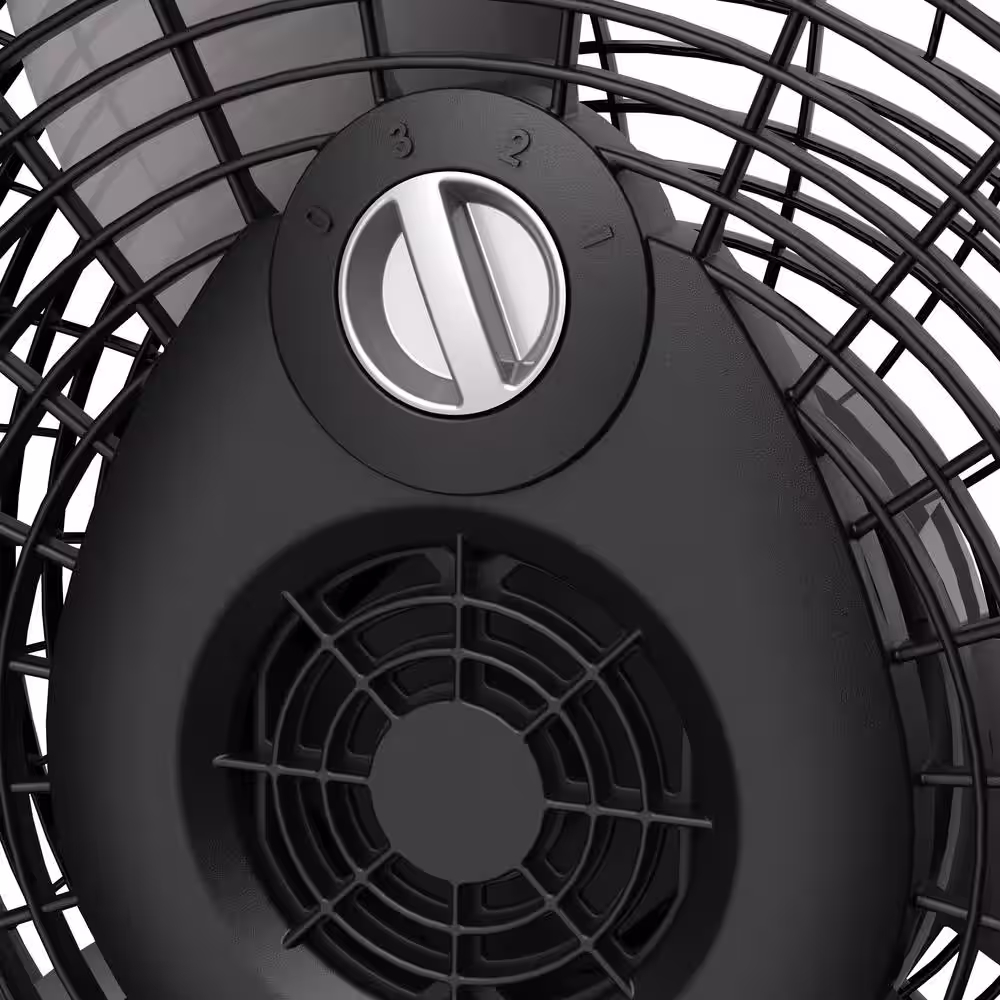 Lasko 20 in. 3 Speeds Floor Fan in Black with 90 Degrees Tilt Adjustment, Built-In Carry Handle, Wall Mountable