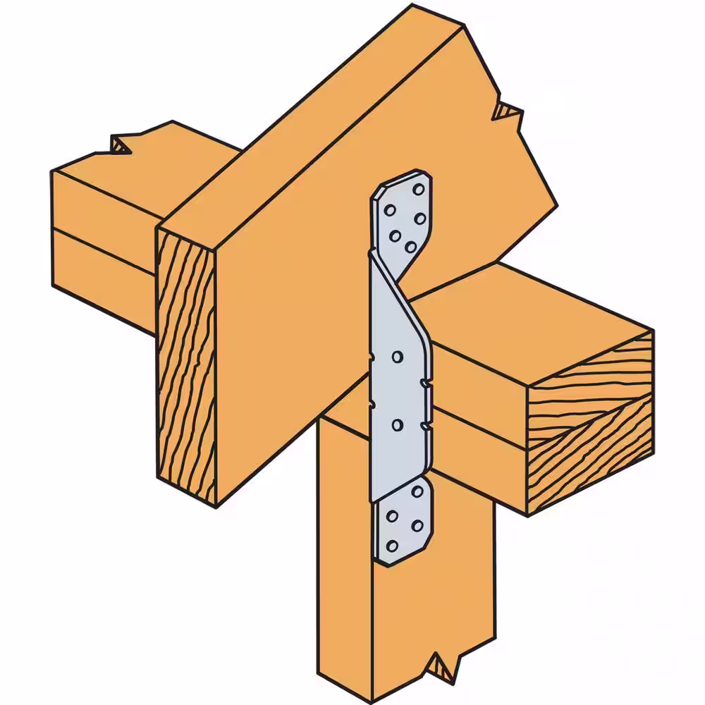 Simpson Strong-Tie H2A 18-Gauge Galvanized Hurricane Tie