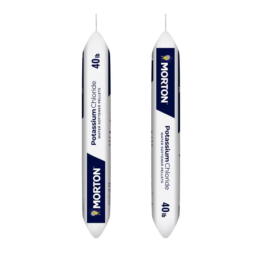 Morton Salt 40 lbs. Water Softener Salt Pellets Morton Potassium Chloride