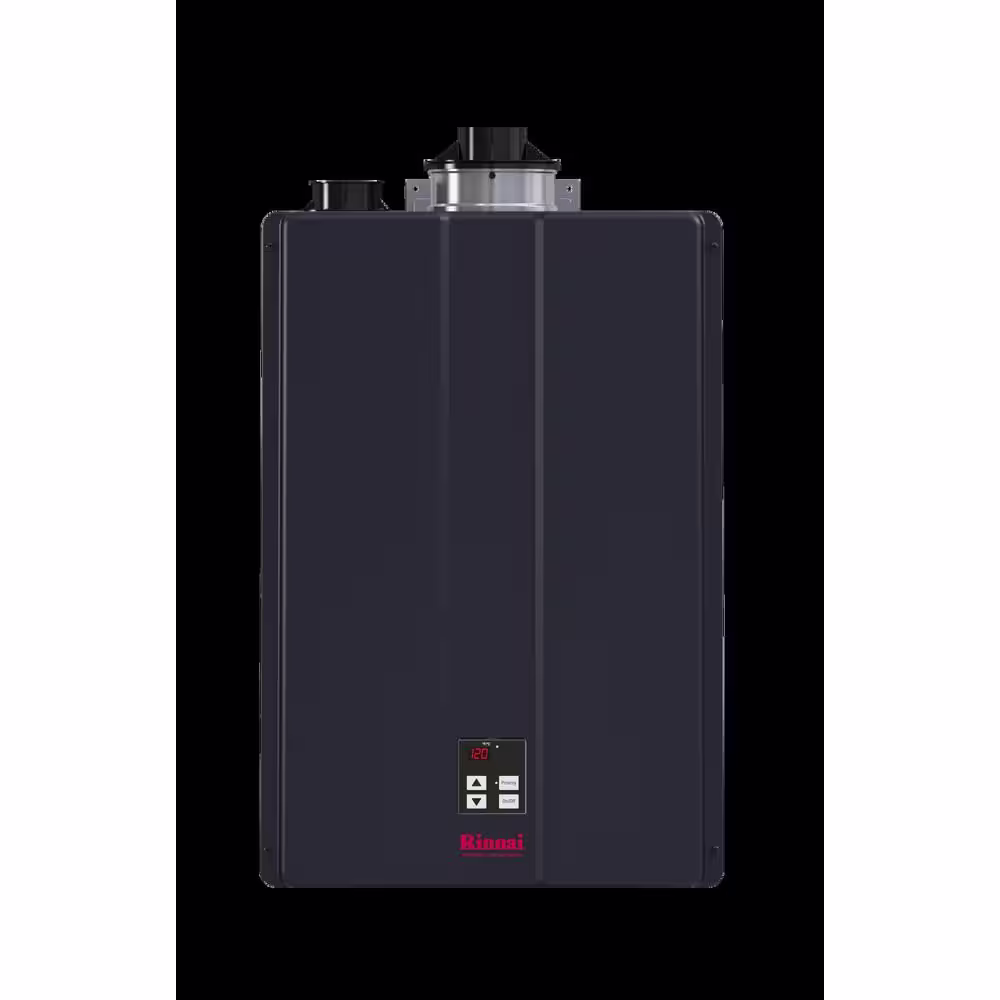 Rinnai 11 GPM Interior Commercial 199,000 BTU Propane Gas Tankless Water Heater