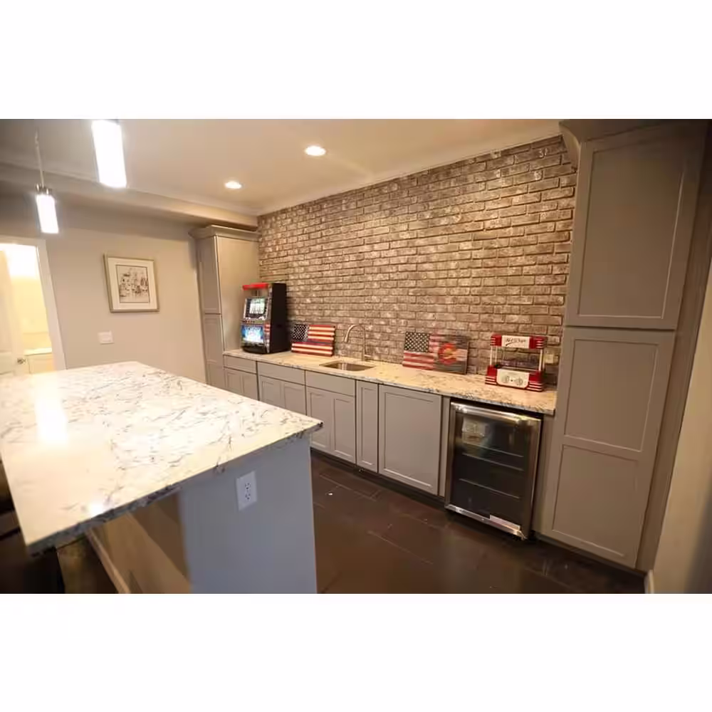 GenStone 1.25 in. x 3.75 in. x 3.5 ft. Chicago Brick Veneer Composite Trim Siding