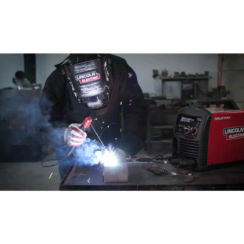 Lincoln Electric 180 Amp Weld-Pak 180i Multi-Process Stick/MIG/Flux-Core/TIG, 120V or 230V Aluminum Welder with Spool Gun sold separately