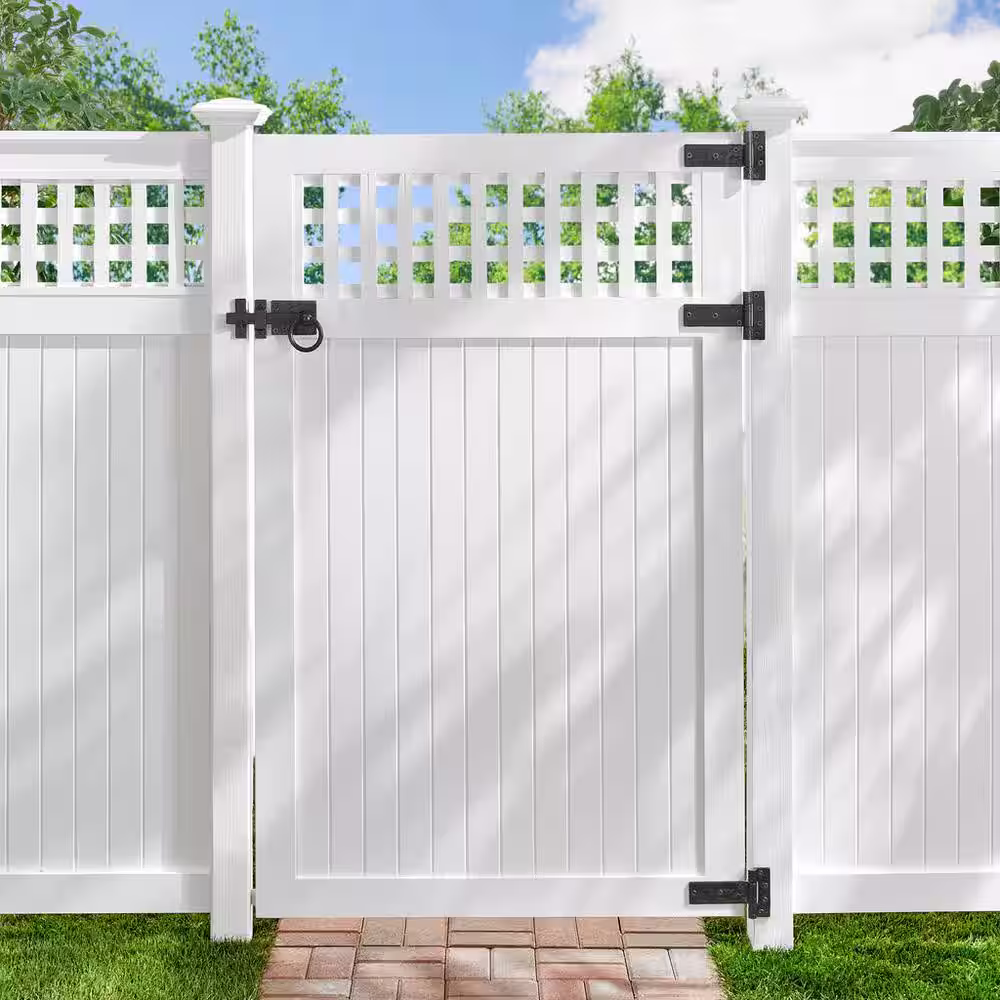 Everbilt 6 in. Matte Black Cast Iron T-Hinge