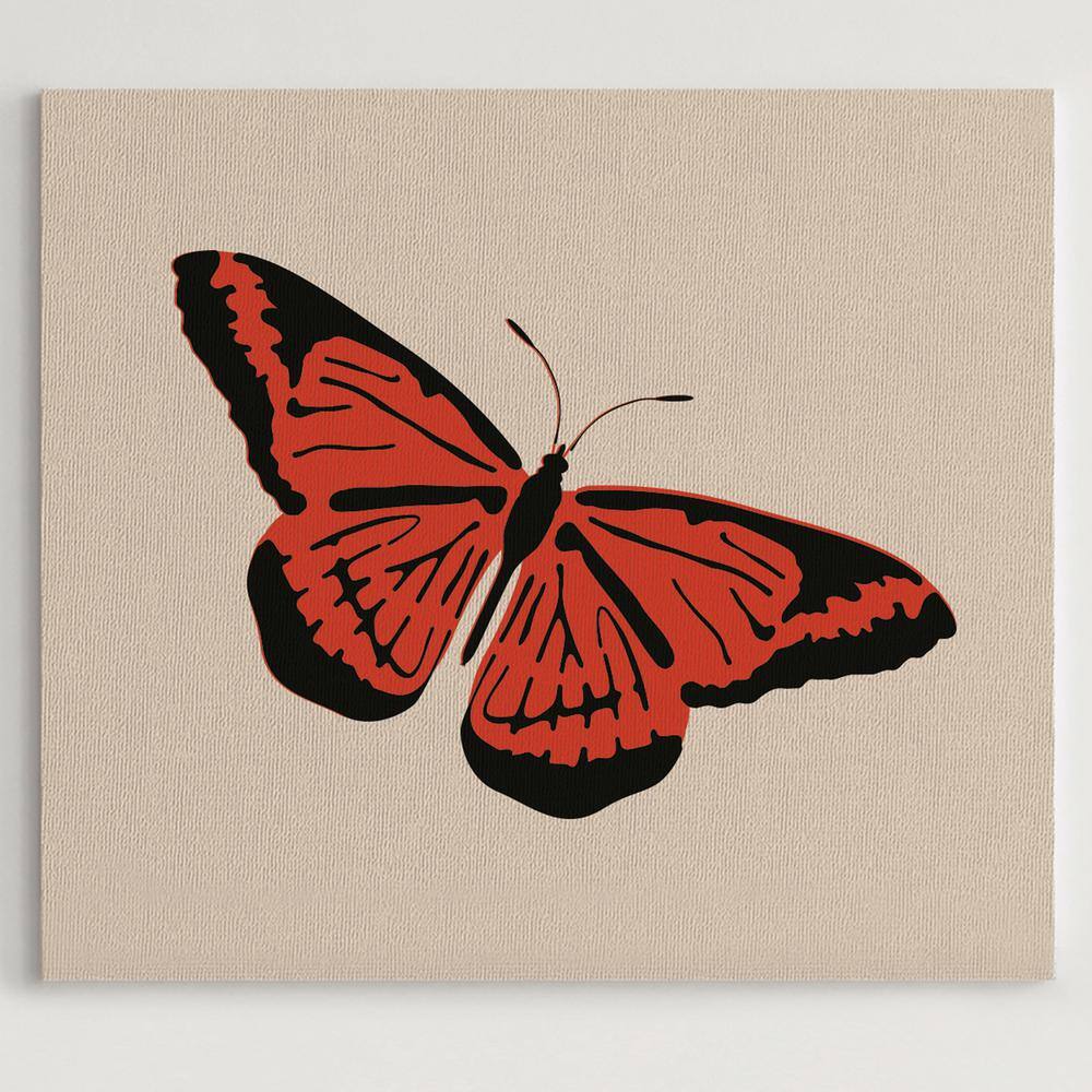 Stencil1 Butterfly 2 Layer Stencil