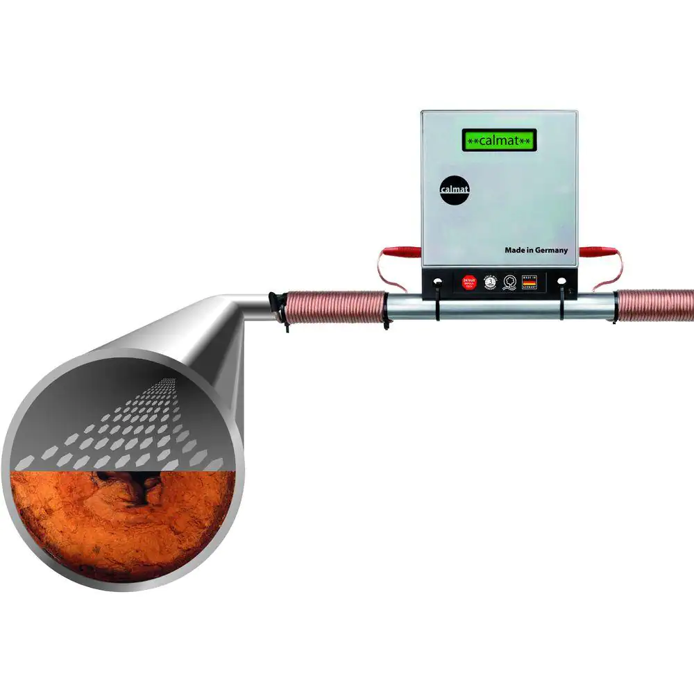 Calmat 0-59 GPG Electronic Anti Scale and Rust Water Conditioner Treatment System Made in Germany for the Whole House