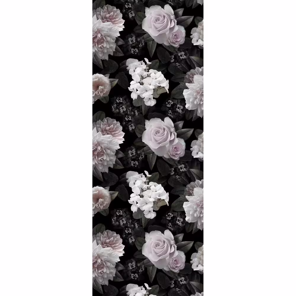 A-Street Prints 96 in. x 72 in. Moonlit Floral Wall Mural