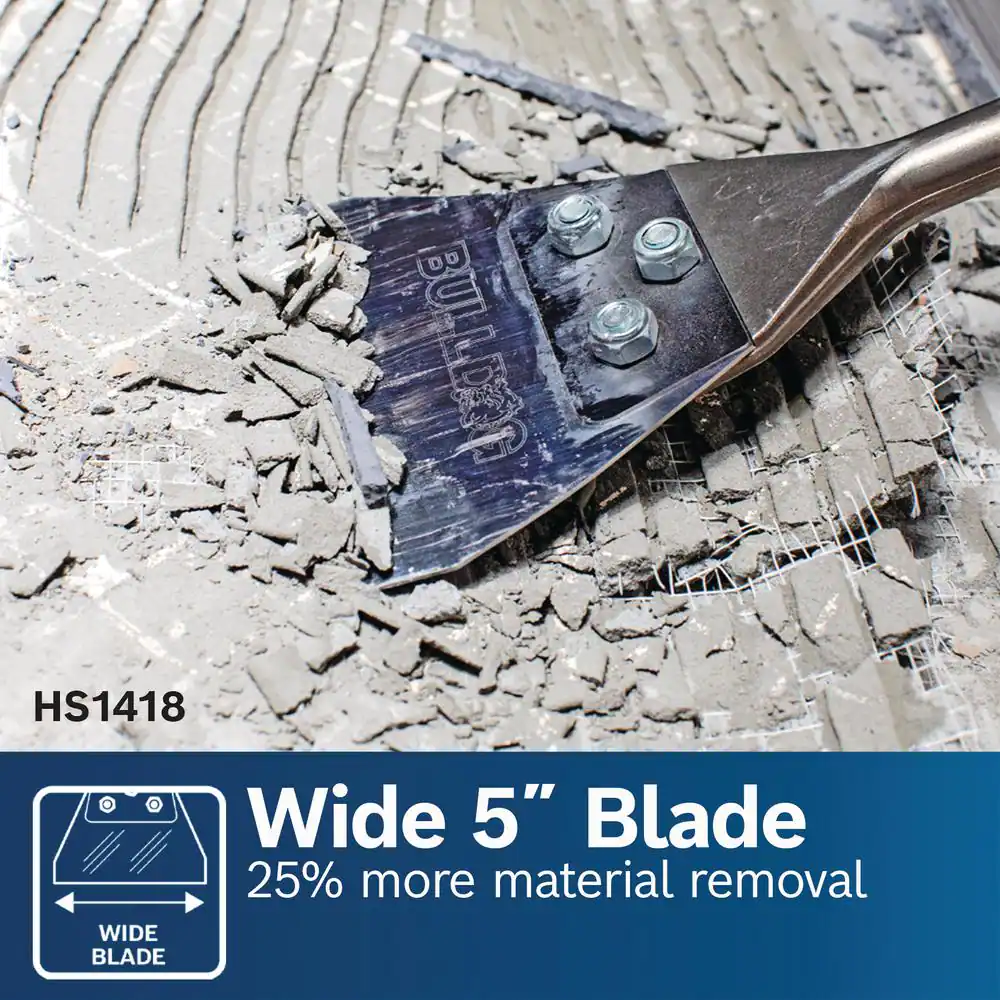 Bosch 5 in. x 11 in. SDS-Plus Bulldog Floor Scraper