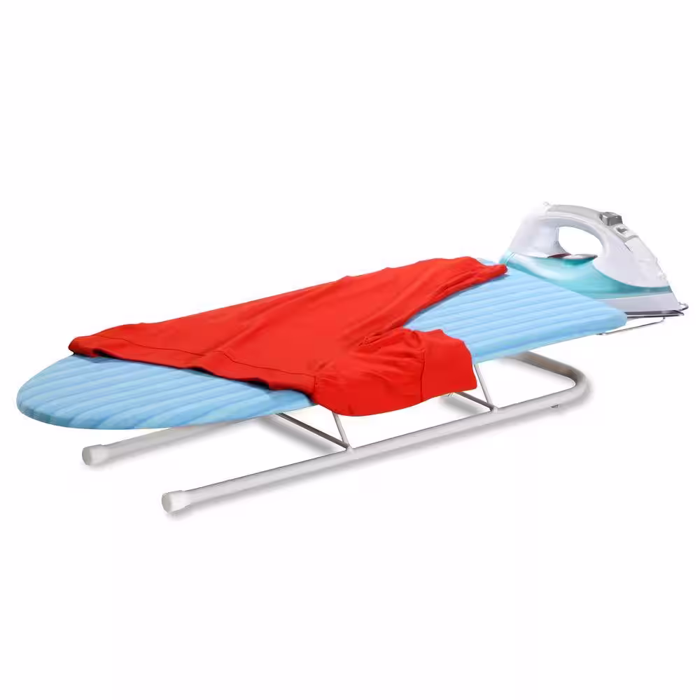 Honey-Can-Do Tabletop Ironing Board with Retractable Iron Rest
