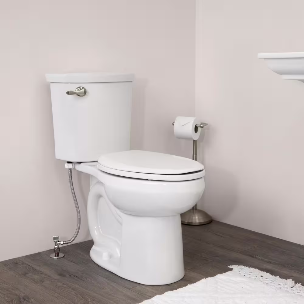 Fluidmaster Perfect Fit Premium Universal Toilet Tank Lever, Brushed Nickel Classic