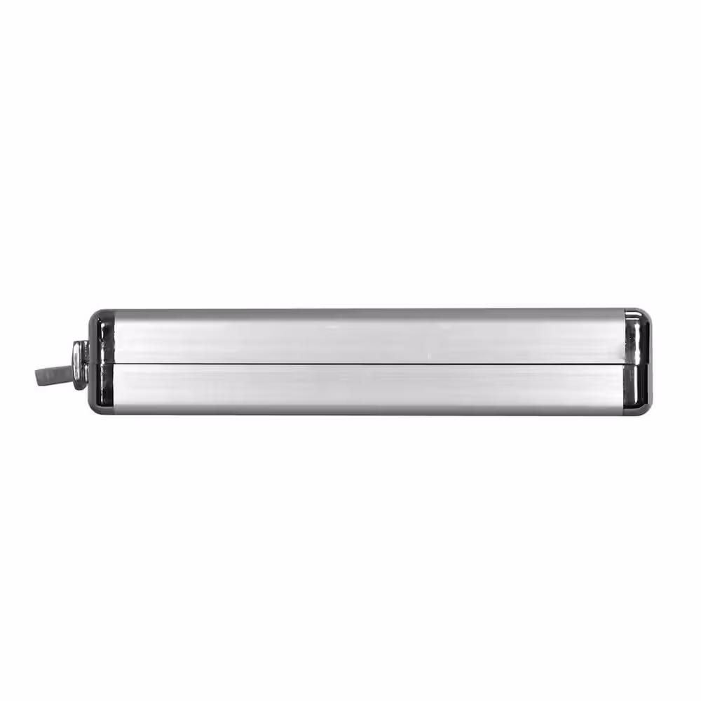 Cases By Source 10.50 in. Smooth Aluminum Portfolio Tool Case in Silver