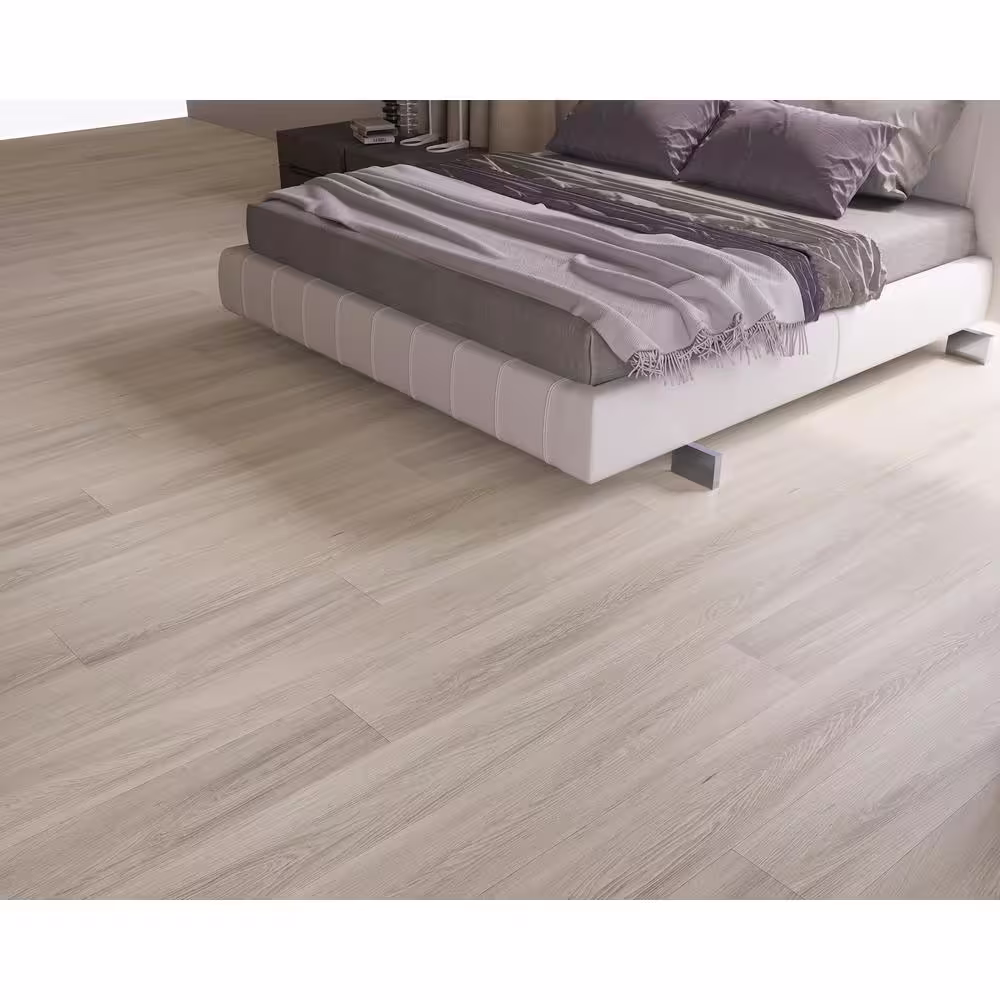 Montserrat Domaine Satin Beige 20 MIL x 7 in. W x 60 in. L Click Lock Waterproof Luxury Vinyl Plank Flooring (20.6 sqft/case)
