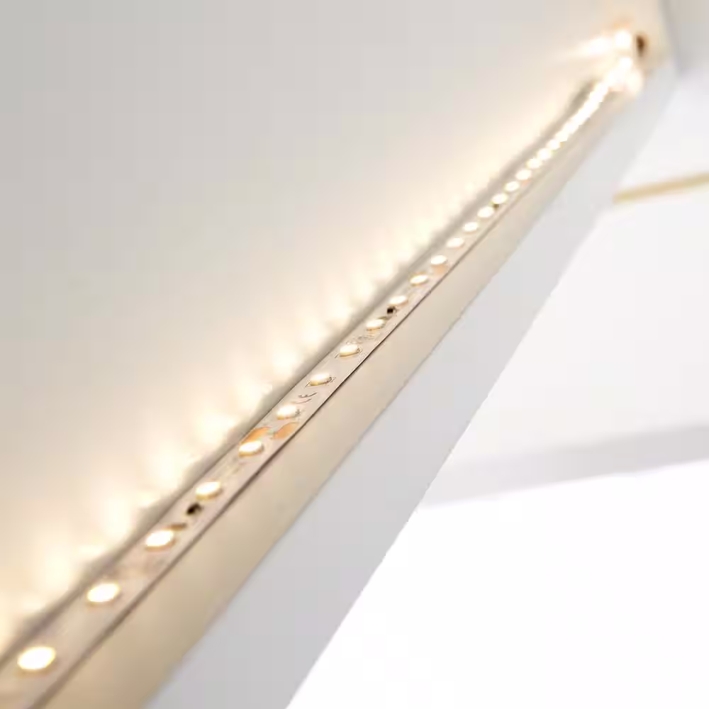 Generation Lighting Jane LED Tape 96 in. White Power Cord