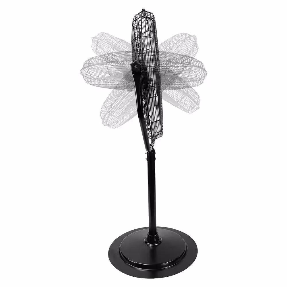 Maxx Air 30 in. 3-Speed High Velocity Tilting Pedestal Fan