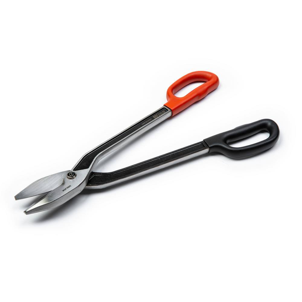 Crescent 16 in. Straight-Cut Bulldog Pattern Drop Forged Tinner Snips