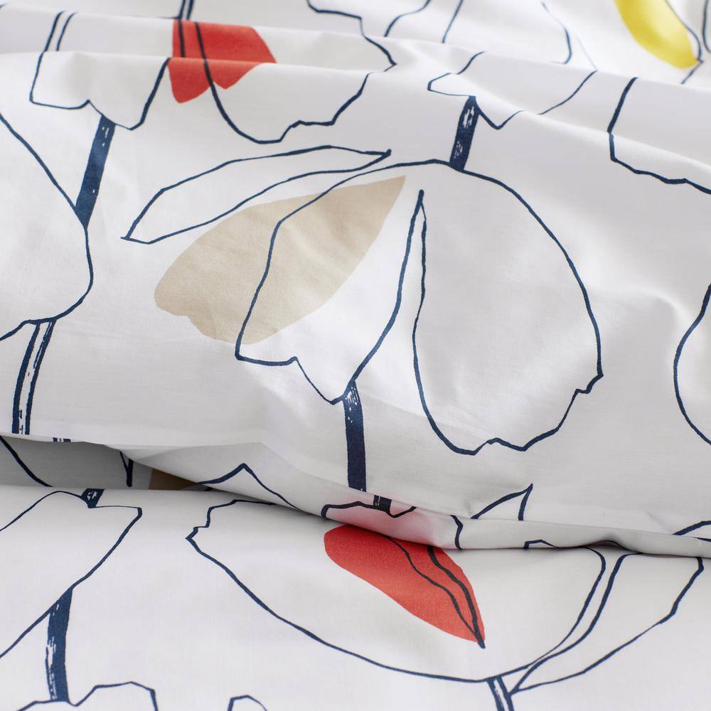 The Company Store Company Cotton Blair Flower Cotton Percale Comforter
