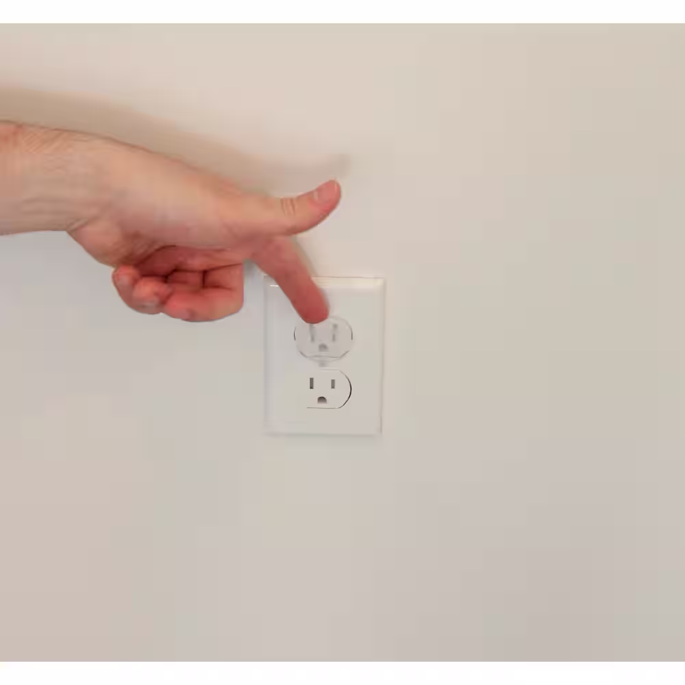 None Outlet Plug Covers Clear Child Proof Electrical Protector Safety Caps - Jool Baby (32 -Pack)