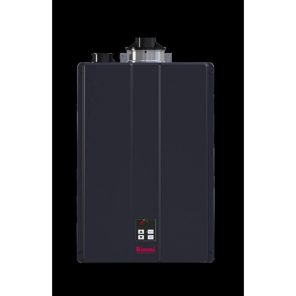 Rinnai 9 GPM Interior Commercial 160,000 BTU Natural Gas Tankless Water Heater