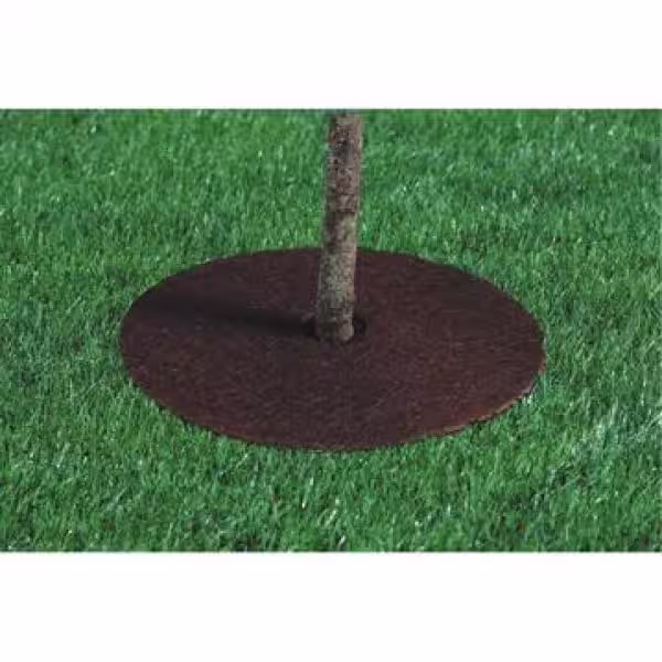 Bosmere 12 in. Tree Protection Weed Mat (3-Pack)