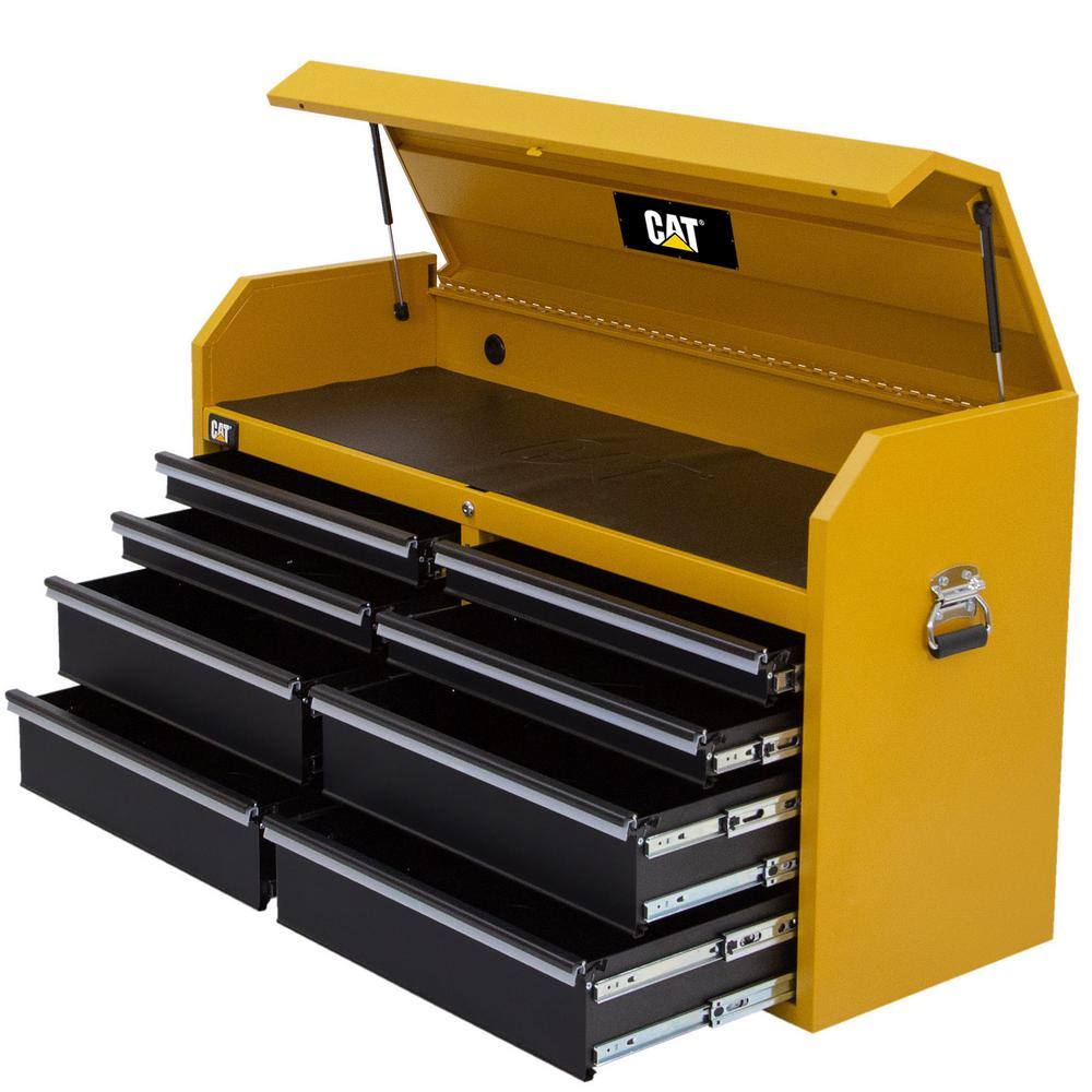 None 52 in. W x 18 in. D 8-Drawer Heavy Duty Top Tool Chest with Power Strip