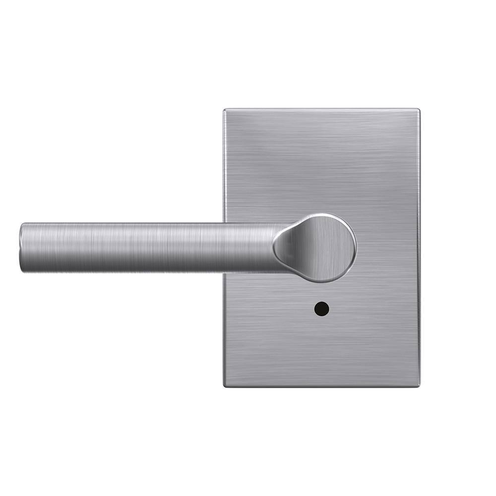 Schlage Custom Broadway Satin Chrome Combined Interior Door Handle with Century Trim