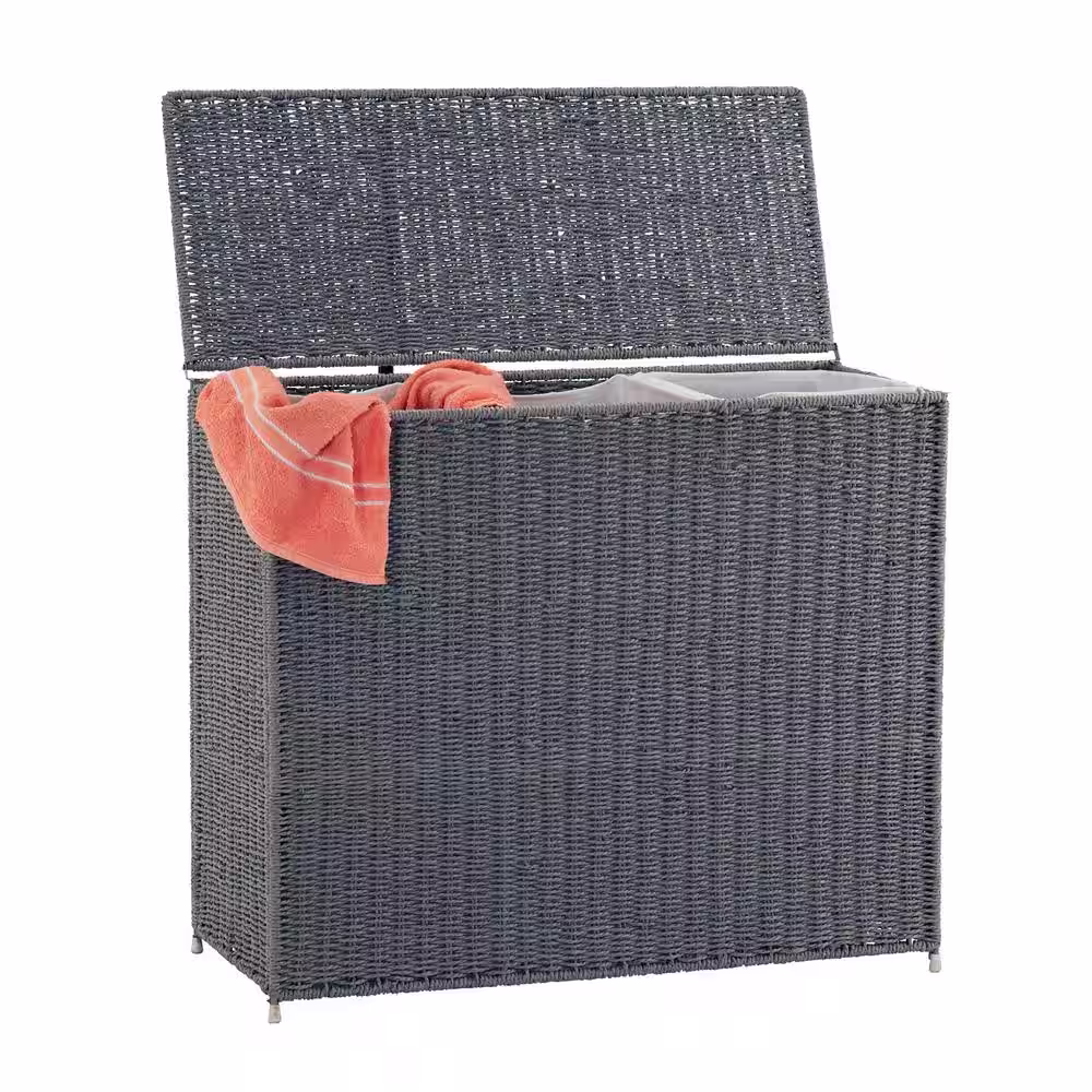 HOUSEHOLD ESSENTIALS 3-Bag Paper Rope Sorter Grey KD