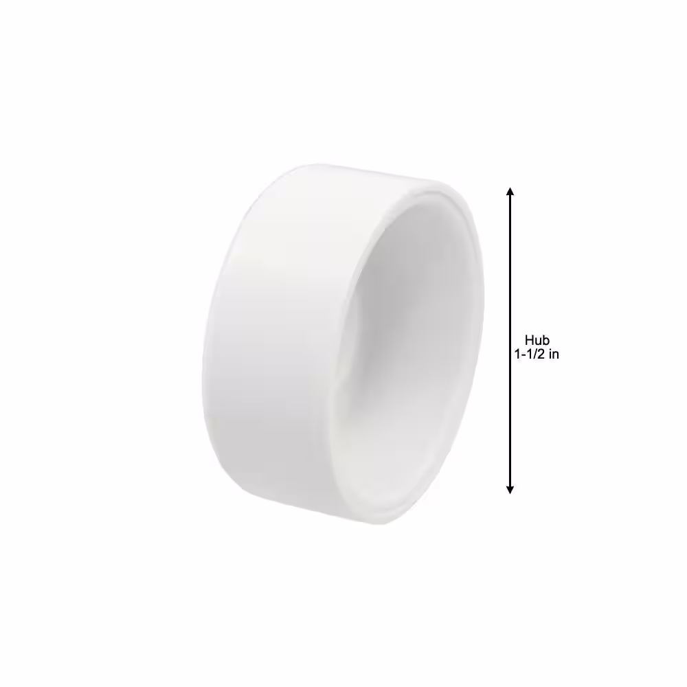 NIBCO 1-1/2 in. PVC DWV Hub Cap