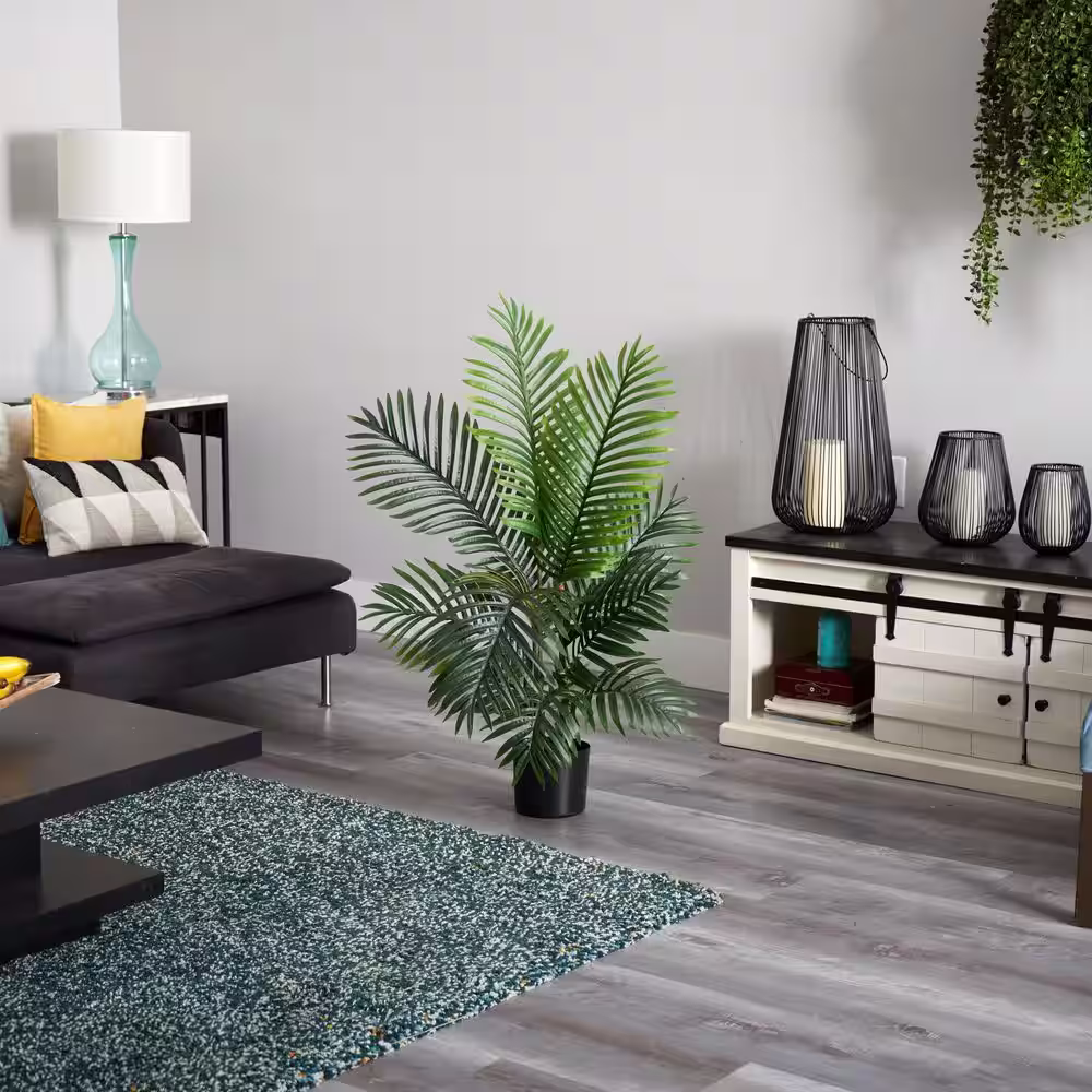 Nearly Natural Indoor 4 ft. Paradise Palm Artificial Tree