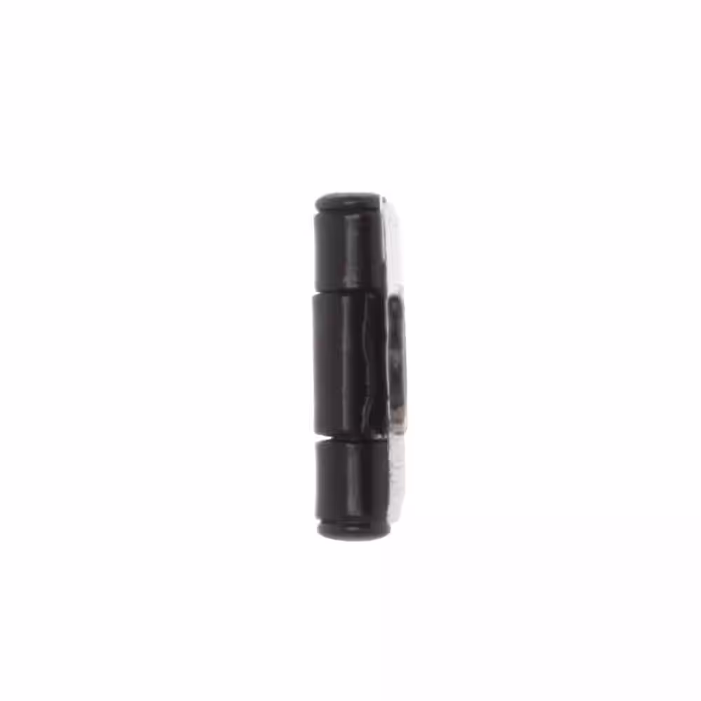Everbilt 3 in. x 3 in. Black Strap Surface Mount Hinge (2-Pack)
