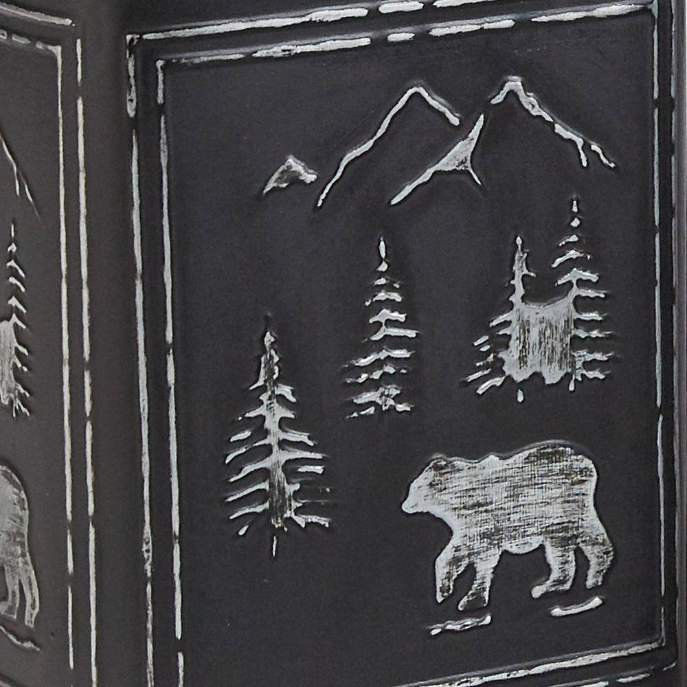 Park Designs Black Bear Metal Canisters Set
