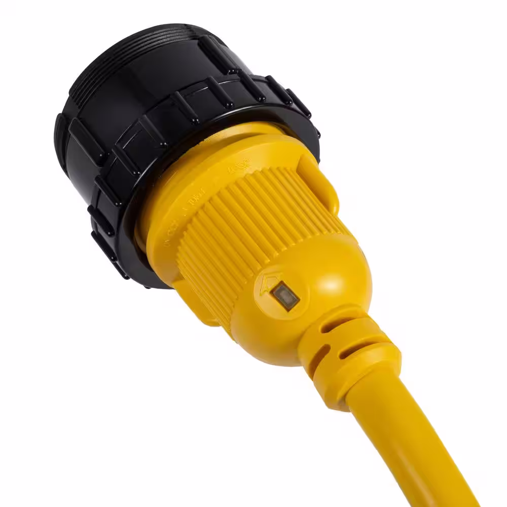 None 1 ft. 30 Amp Portable 3 Conductor Plug-in Marine Surge Protector