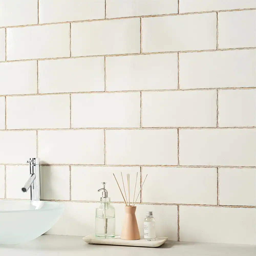 Ivy Hill Tile Winston White 6 in. x 12 in. Glazed Porcelain Floor and Wall Tile (22-Piece, 10.76 sq. ft./Case)