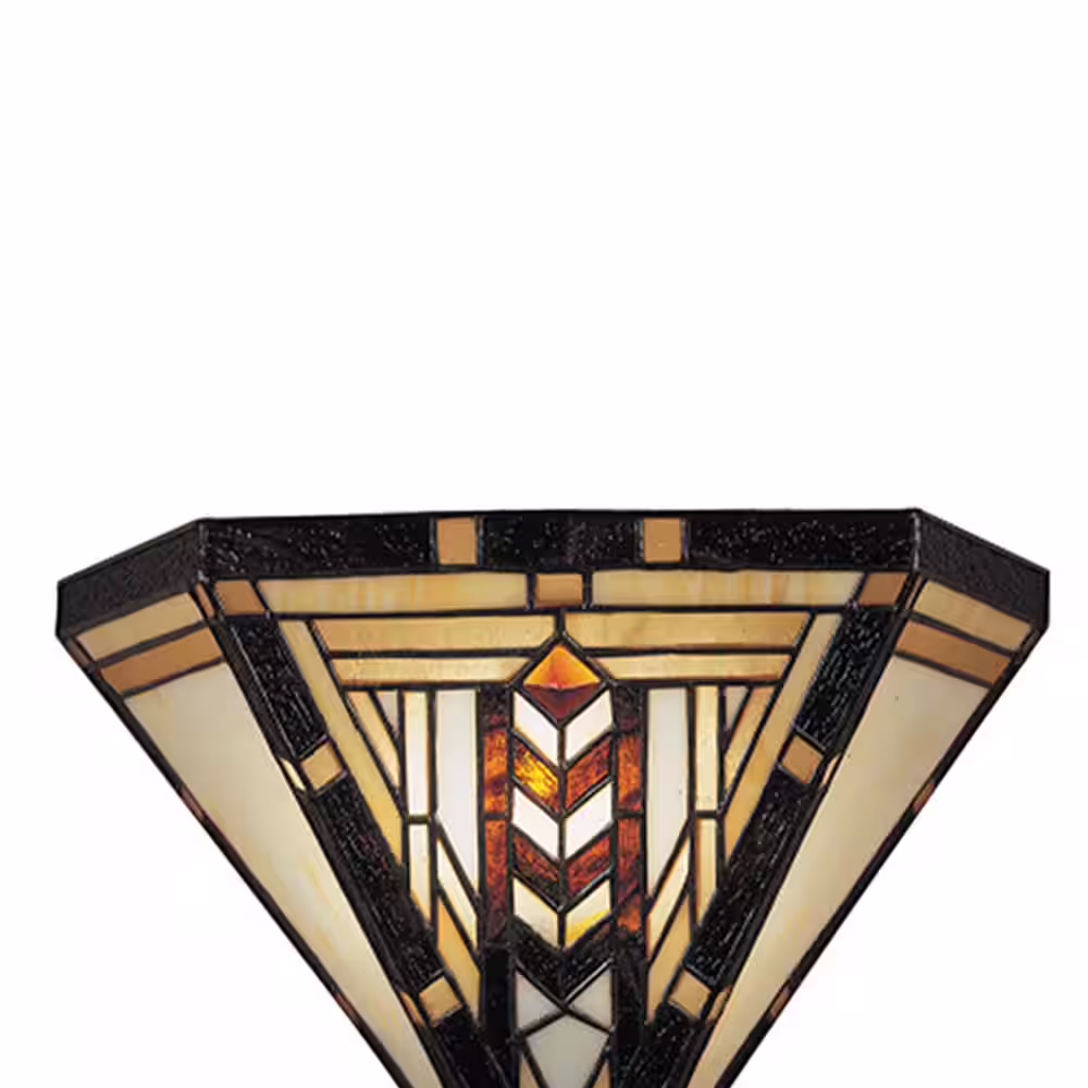 Dale Tiffany 1-Light White Carnelian Tiffany Sconce