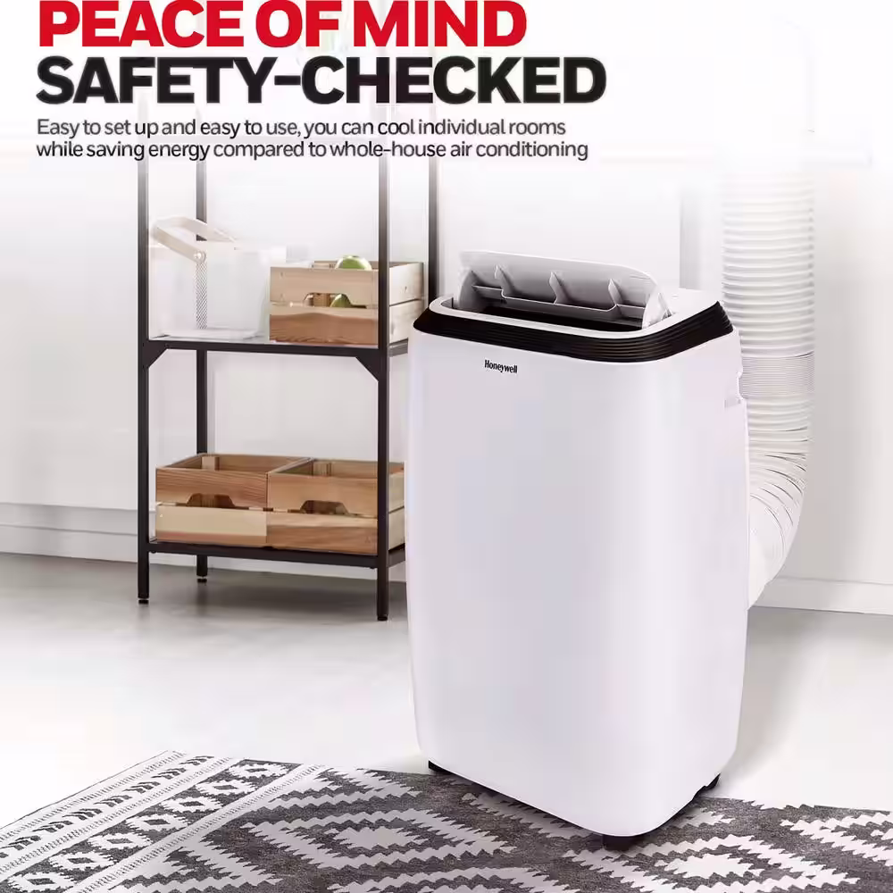 Honeywell 9,900 BTU (6,000 BTU DOE) Portable Air Conditioner HM0CESAWK6 with Dehumidifier