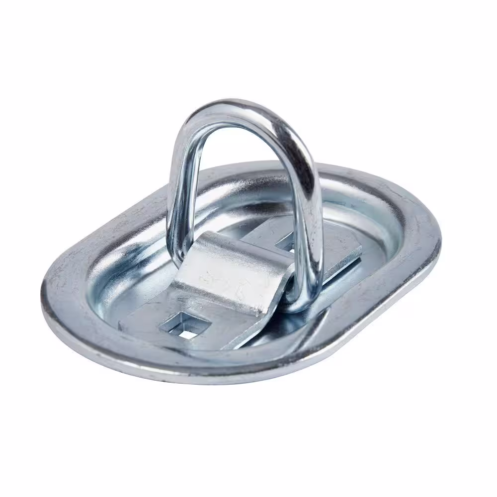 Keeper 2-3/4 in. Oval Plate Recessed Anchor