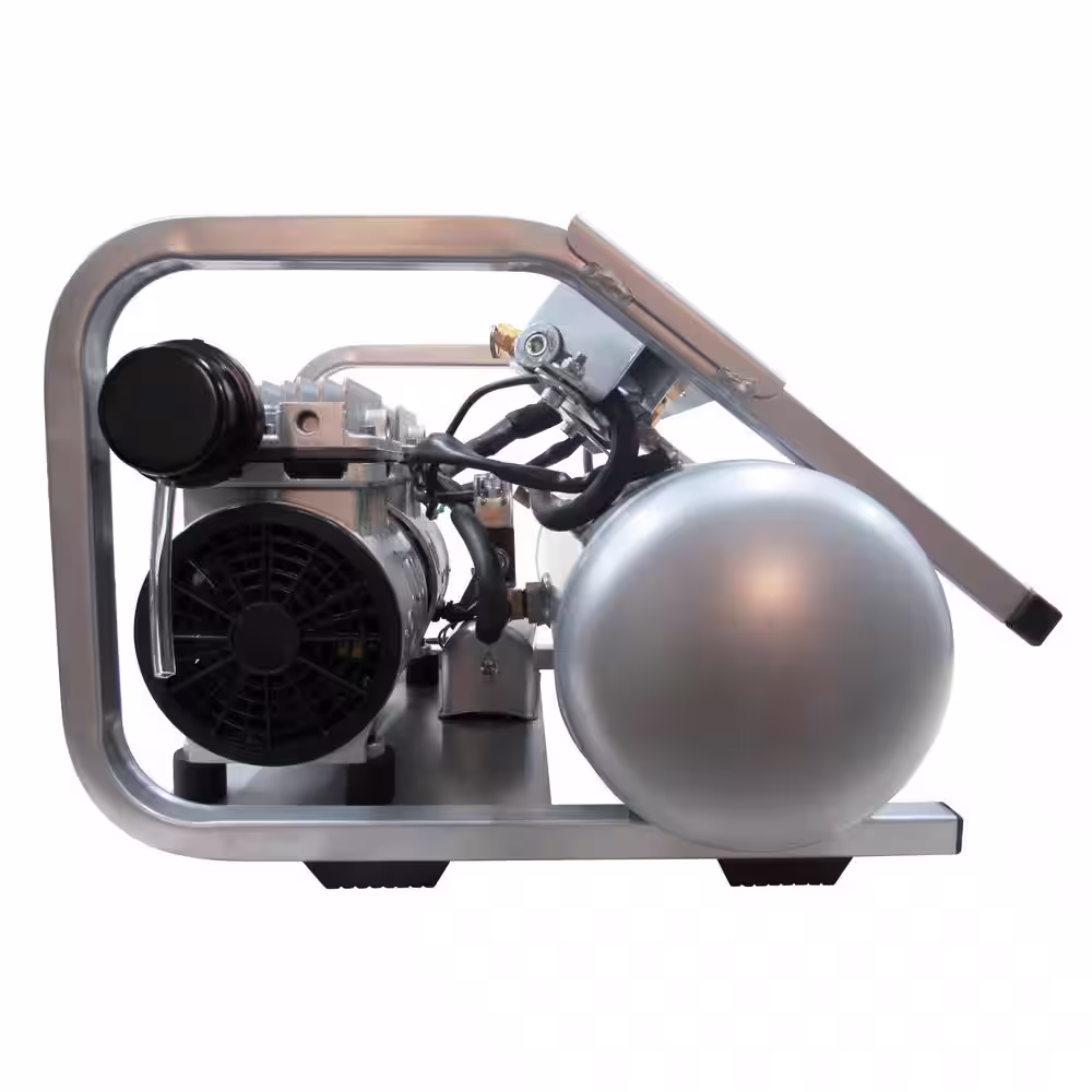 California Air Tools 2 Gal. 2010SP Ultra-Quiet and Oil-Free Lightweight 135 PSI electric 1 HP Steel Air Compressor