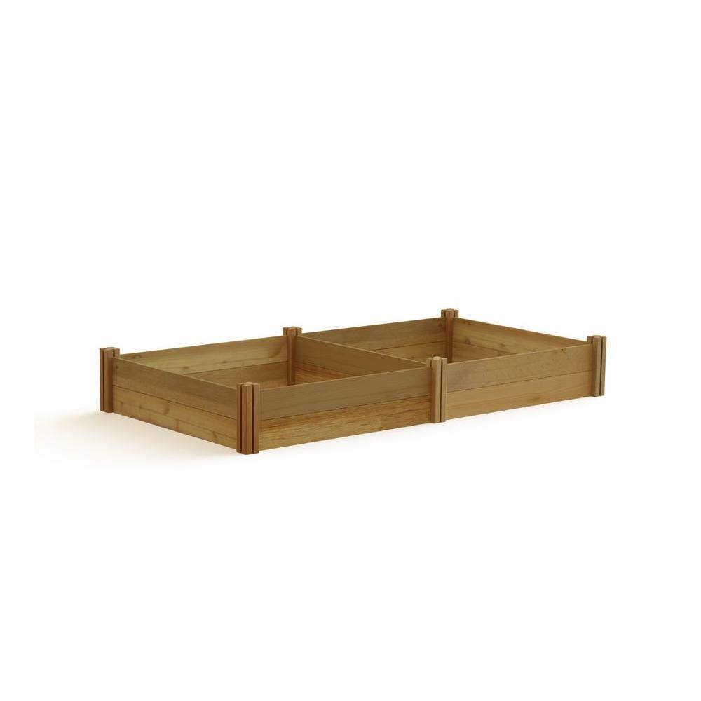 Gronomics 48 in. x 95 in. x 13 in. Modular Raised Garden Bed
