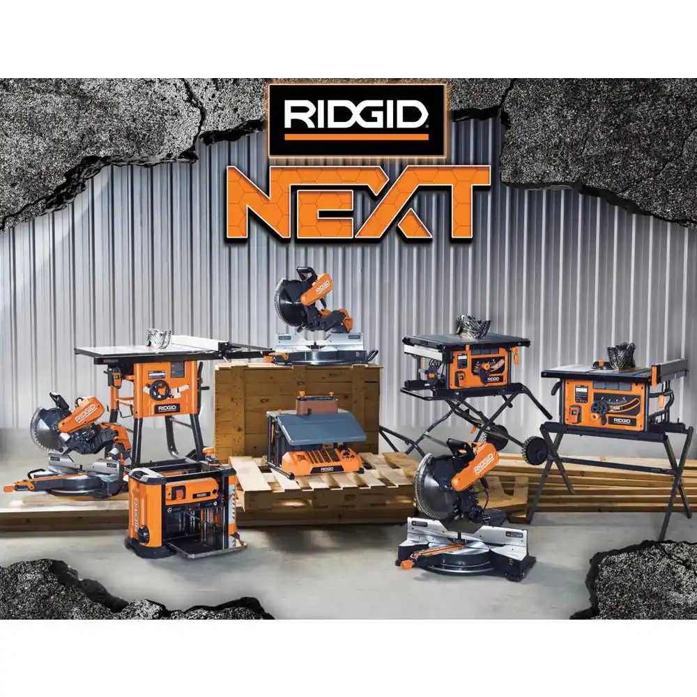 RIDGID 10 in. Contractor Table Saw with Cast Iron Top