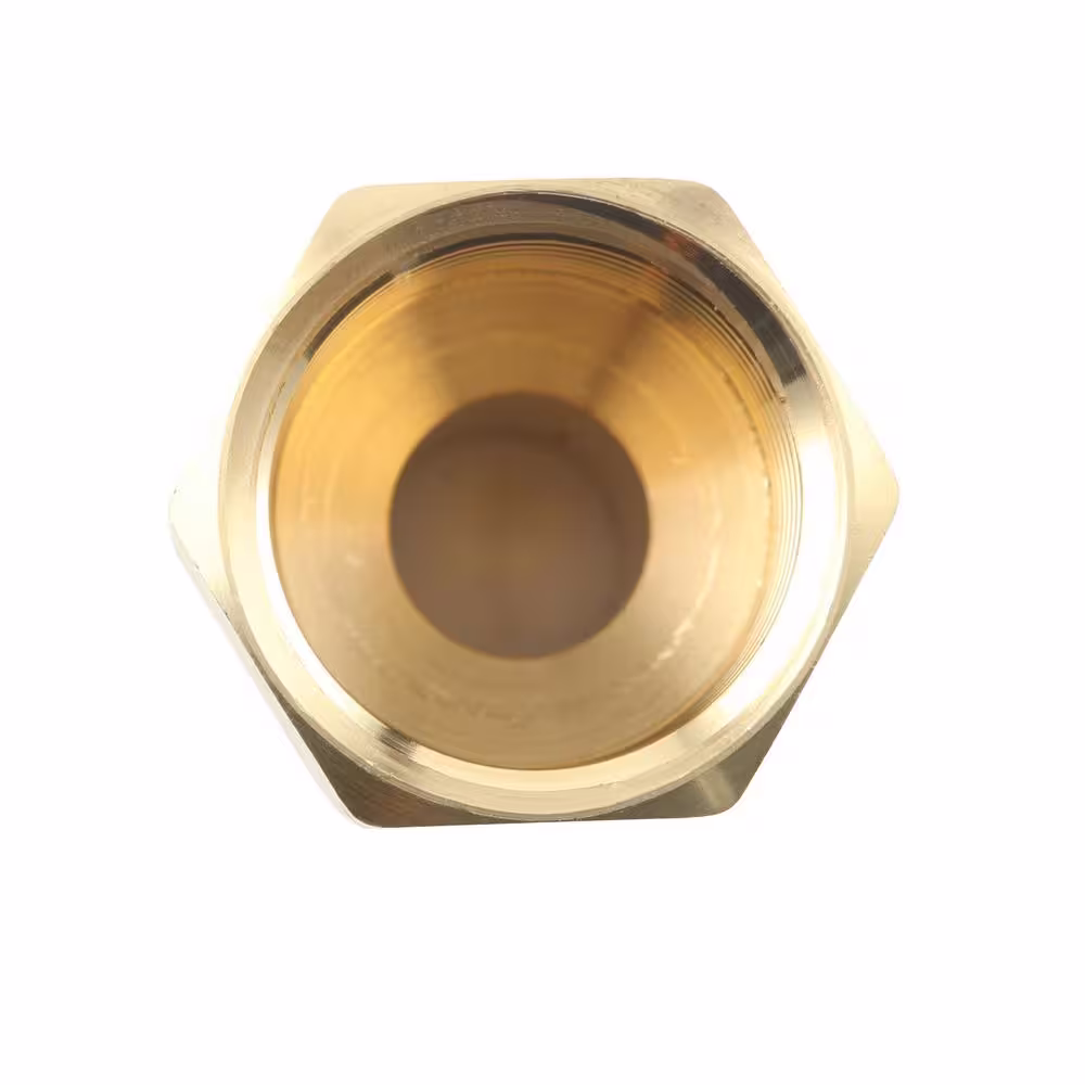 Everbilt 1/2 in. Barb x 1/2 in. FIP Brass Adapter Fitting